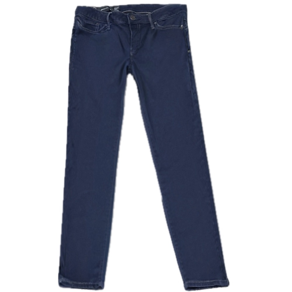 👖⬛ ARMANI EXCHANGE Slim Cigarette Jeans | Dark Wash Denim | Low Rise | Sz‎ 28S